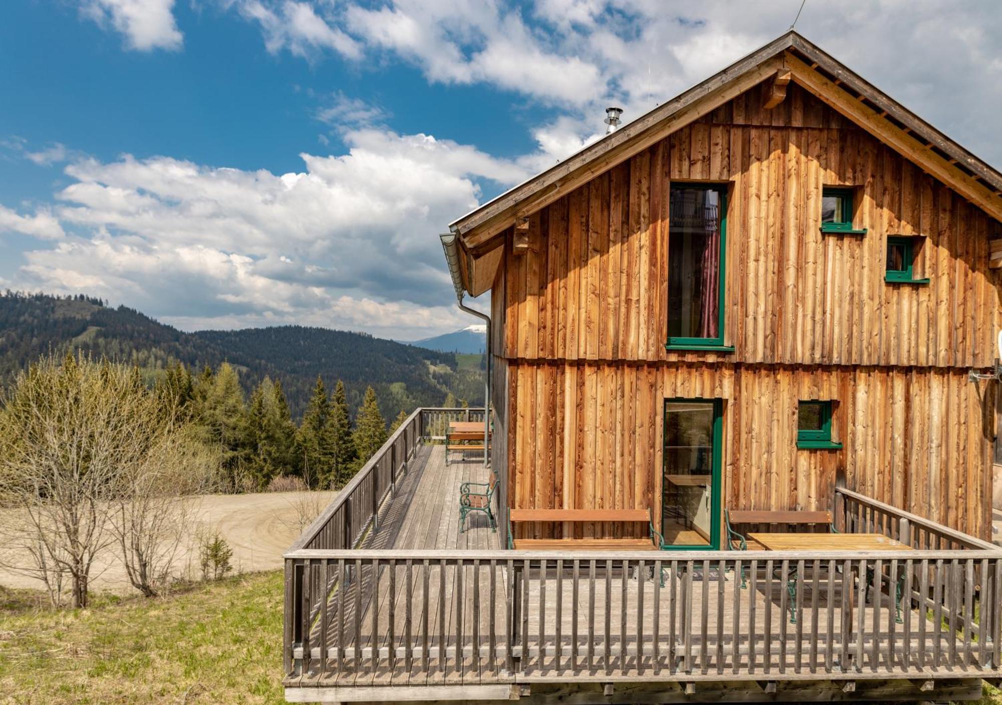 1A Chalet Rast - Wandern, Grillen, Traumblick, Indoor Sauna Bad Sankt Leonhard im Lavanttal Ngoại thất bức ảnh